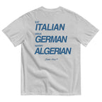 EAT ITALIAN DRIVE GERMAN MARRY ALGERIAN