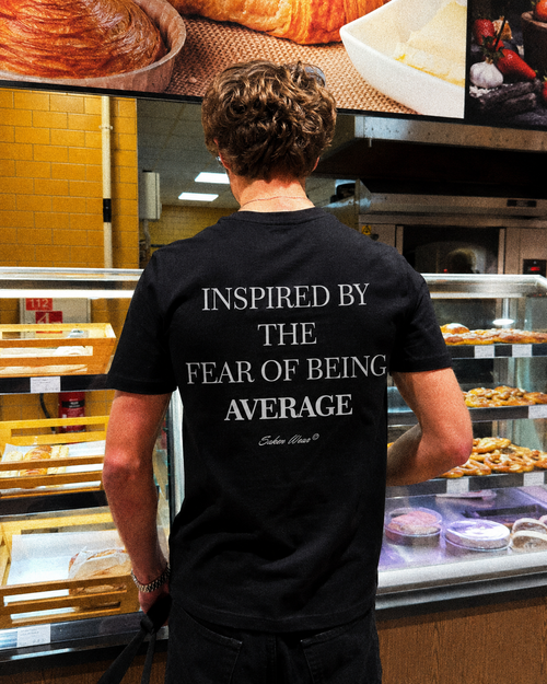 INSPIRED BY THE FEAR OF BEING AVERAGE